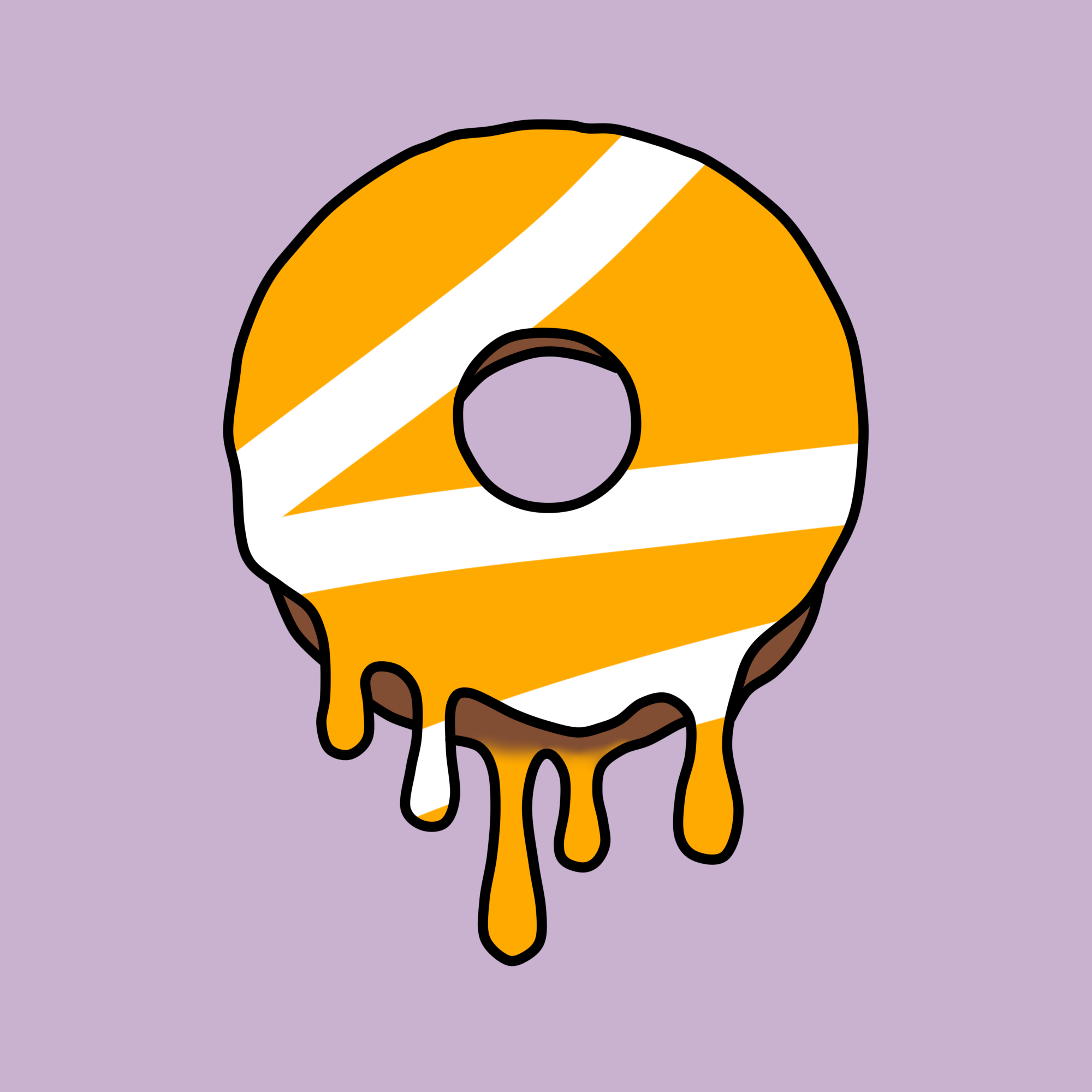 Orange Donut
